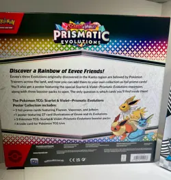 Pokemon Poster Collection Box Prismatic and Black Bolt/White Flare Bundled NEW - Image 4
