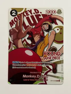 Monkey D. Luffy - One Piece x Round 1 Promo Card - OP16-095 - ENGLISH - NM/MT - Image 1
