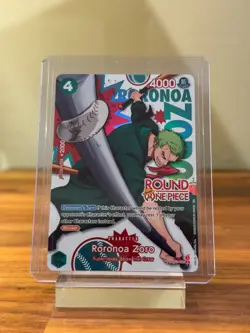 Roronoa Zoro - One Piece x Round 1 Promo Card - PRB02-006 - ENGLISH - NM/MT - Image 1