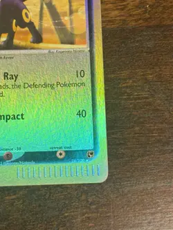 Pokemon Umbreon 24/100 Sandstorm Reverse Holo Rare Card English 2003 - Image 4