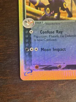 Pokemon Umbreon 24/100 Sandstorm Reverse Holo Rare Card English 2003 - Image 5