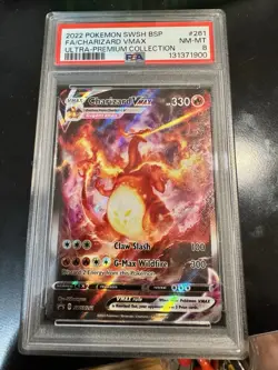 PSA 8 Charizard VMAX SWSH261 SWSH: Sword & Shield Promo Cards Holo - Image 1