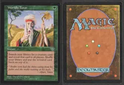 WORLDLY TUTOR Mirage Magic: The Gathering MP - Image 3