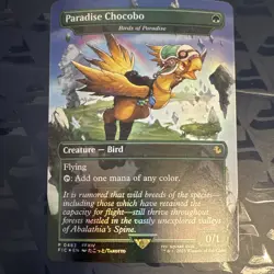 Paradise Chocobo - Birds of Paradise (Borderless) Commander: Final Fantasy Foil - Image 1