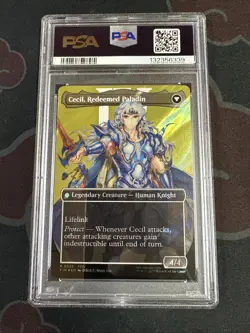 Cecil, Dark Knight (Borderless) (Surge Foil) Final Fantasy Foil - Image 2