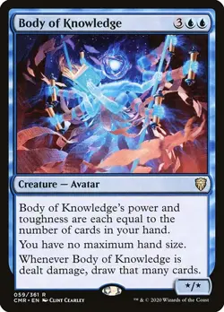 Body of Knowledge Foil Commander Legends 59 NM MTG - Image 1