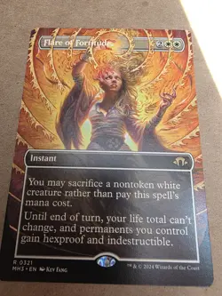 Flare of Fortitude - (Borderless) Modern Horizons 3 Regular - Mtg - Image 1