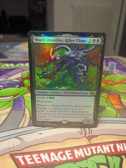 Wizards of the Coast MTG TMNT Shark Shredder, Killer Clone 0320 EN Foil - Image 1