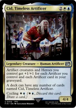 Cid, Timeless Artificer - Final Fantasy #410 - Near Mint - Normal - Image 1