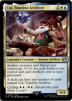 Cid, Timeless Artificer - Final Fantasy #408 - Near Mint - Normal - Image 1