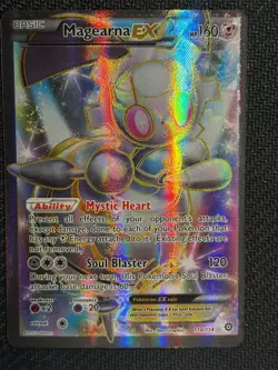 Magearna EX 110/114 Ultra Rare Steam Siege Pokemon Near Mint - Image 1