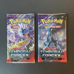 Pokemon TCG: Scarlet and Violet Temporal Forces x2 Booster Pack Sealed - Image 1