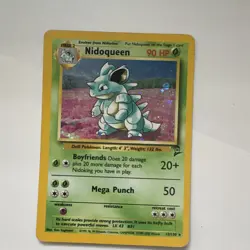 WOTC Nidoqueen 12/130 Base Set 2 Holo Rare 2000 English 90 HP - Image 3