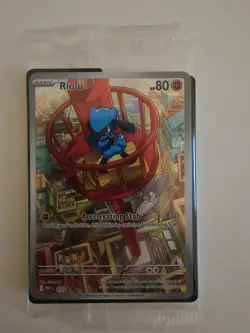 Riolu ETB Promo - Pokemon Mega Evolutions Black Star Promo (SEALED) - Image 1