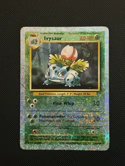Pokemon TCG Ivysaur 47/110 Reverse Holo Legendary Collection 2002 MP - Image 1