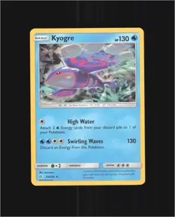Kyogre (Cracked Ice Holo) 53/236 Holo Holo Rare Deck Exclusives Pokemon NM - Image 1