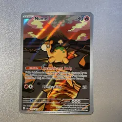 Pokemon Numel 223/217 Stellar Crown Illustration Rare Holo ENG 80HP - Image 1