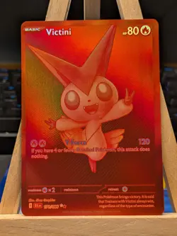 Victini - 171/086 - Black White Rare - Pokemon Black Bolt [NM] Monochrome - Image 1