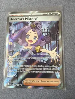 Pokemon Mega Evolution Acerola's Mischief English #165/132 NM - Image 1