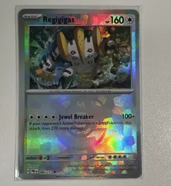 The Pokemon Company Regigigas 086/131 Prismatic Evolutions Master Ball Holo - Image 1