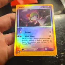 The Pokemon Company Pokemon TCG Ralts Ruby & Sapphire Reverse Holo Common 68/109 - Image 5