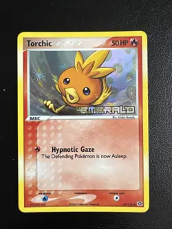 Pokemon Torchic 69/106 EX Emerald Reverse Holo Stamped - Image 1