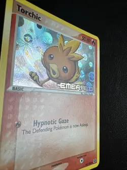 Pokemon Torchic 69/106 EX Emerald Reverse Holo Stamped - Image 2