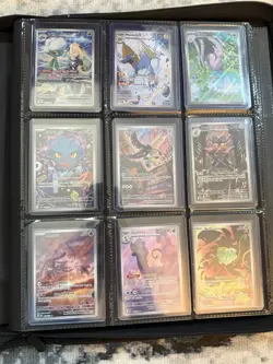 POKEMON TCG ILLUSTRATION RARE/FULL ART BINDER LOT - Image 3