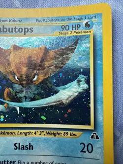Kabutops HOLO 6/75 Neo Discovery VINTAGE Pokemon 2001 - Image 5