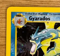 Pokemon TCG Gyarados Base Set 6/102 Holo Unlimited Holo Rare LP - Image 3