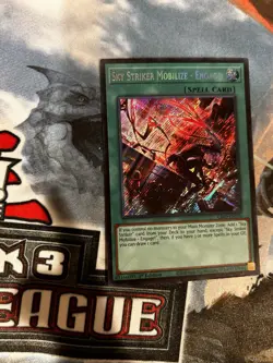 Sky Striker Mobilize - Engage! L26D-ENS10 Secret Rare Alt Art Yugioh 1st Edition - Image 1