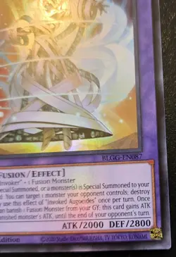 Invoked Augoeides BLGG-EN087 1st Edition Ultra Rare Glorious Gallery Yu-Gi-Oh! - Image 5