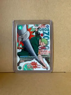 Round 1 Zoro English One Piece Promo PRB02-006 | SHIPS NEXT DAY - Image 1