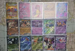 POKEMON CARDS BUNDLE MOSTLY 151 CHARIZARD, MEW, TRAINERS - SNORLAX BOX READ DESC - Image 1