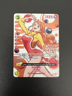 Round 1 x English One Piece Nami Promo ST29-008 - English - Image 1
