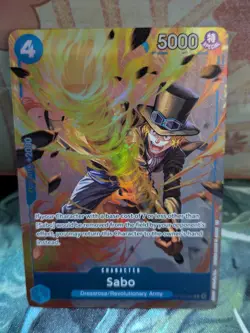 Sabo One Piece TCG OP10-049 Premium Best Selection Vol. 4 English Alt Art PROMO - Image 1