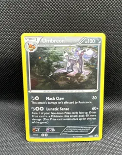 Umbreon XY96 Black Star Promo Holo Pokemon Card 2016 Eeveelution Promo - Image 2