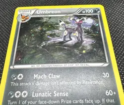 Umbreon XY96 Black Star Promo Holo Pokemon Card 2016 Eeveelution Promo - Image 4