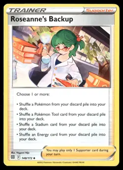 Roseanne's Backup 148/172 Uncommon Prize Pack Series Cards Pokemon NM/M - Image 1