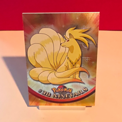 Topps Pokemon TCG Ninetales 38 TV Animation Edition Holo Card English - Image 1