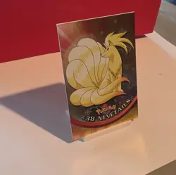 Topps Pokemon TCG Ninetales 38 TV Animation Edition Holo Card English - Image 3