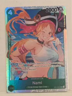 ONE PIECE Card Nami OP14-031 SR OP14 NM/M Pack Fresh H84 - Image 1