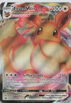 Eevee VMAX Holo Promo SWSH: Sword & Shield Promo Cards SWSH087 HP - Image 1