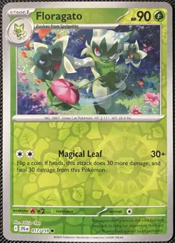 Floragato 017/159 Sv09: Journey Together Reverse Holo - Pokemon Card - Image 1