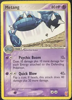 Metang 5/12 EX Trainer Kit 2: Plusle & Minun Regular - Pokemon Card - Image 1