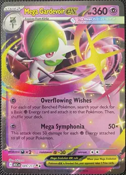 Mega Gardevoir ex 089/217 Me: Ascended Heroes Holo - Pokemon Card - Image 1