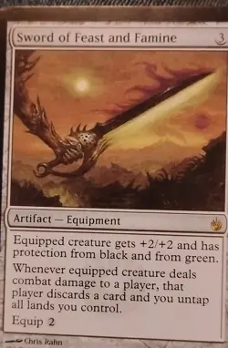 Sword of Feast and Famine Magic Modern Event Deck Regular - Image 1