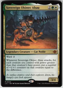 MTG Sovereign Okinec Ahau NM The Lost Caverns of Ixalan Magic 240 - Image 1