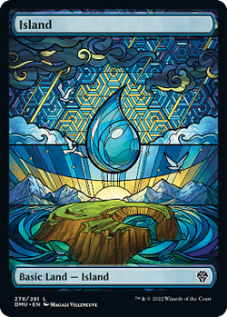 Dominaria United - Island (Showcase) - Brand New - Image 1