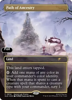 Path of Ancestry (0914) (Rainbow Foil) 914 Secret Lair Drop Series NM EN - Image 1